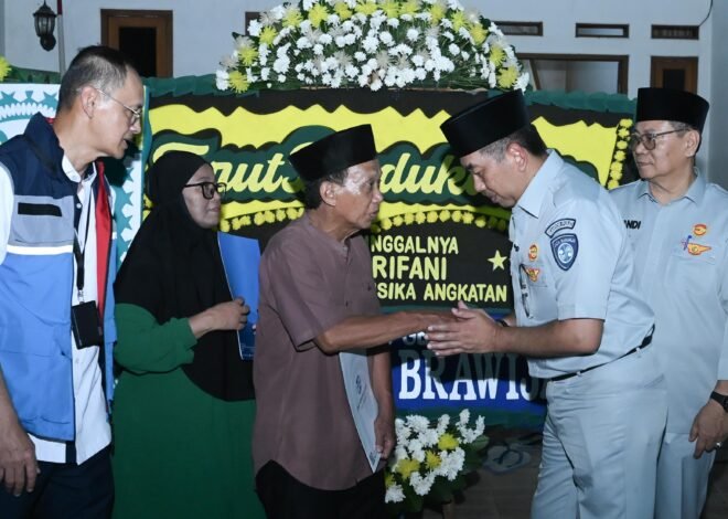 Kurang dari 24 jam, Jasa Raharja Serahkan Santunan kepada Ahli Waris Korban Kecelakaan Kereta di Bekasi