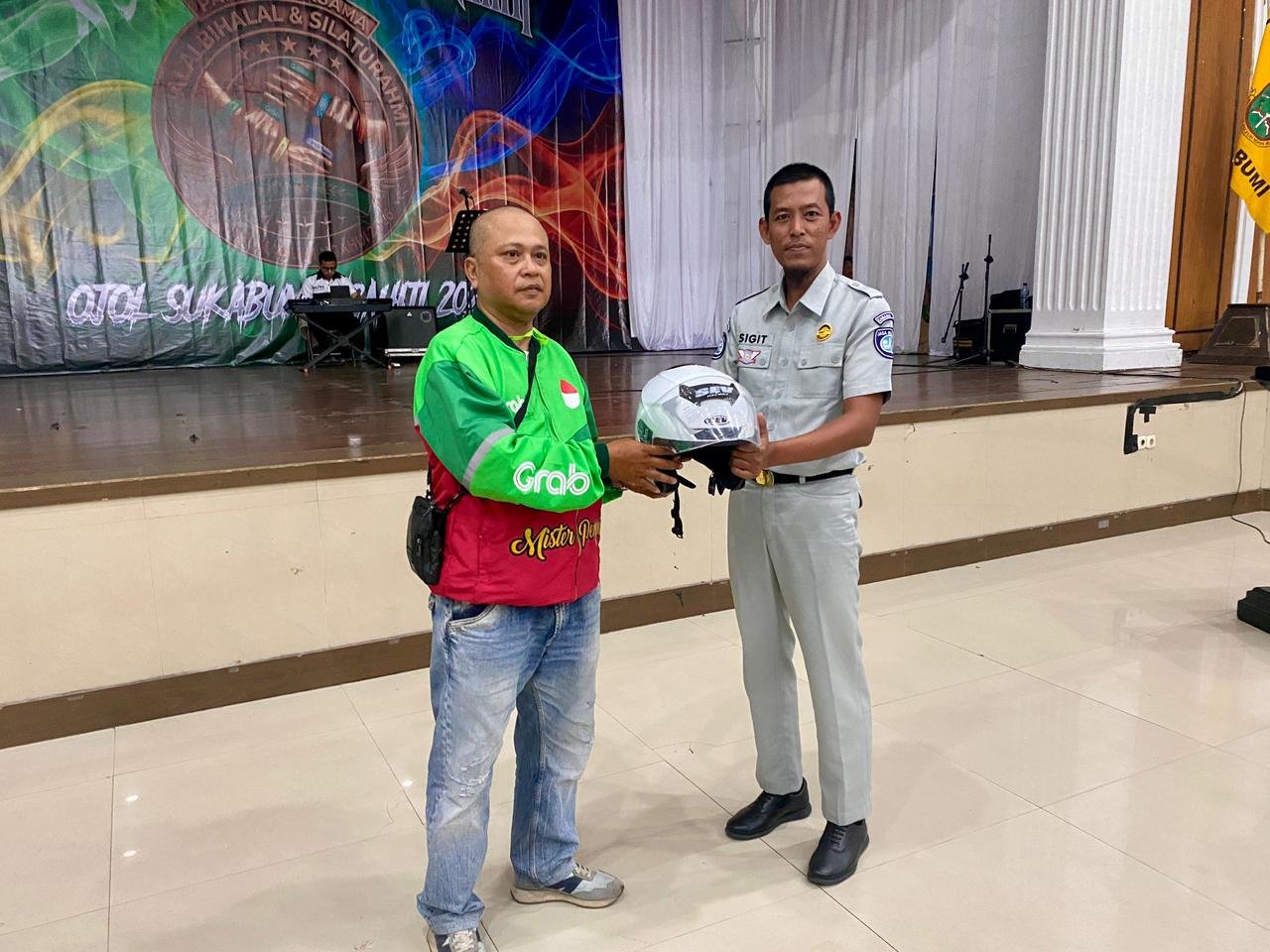 Jasa Raharja Cabang Sukabumi Hadiri Halal Bihalal dan Silaturahmi Ojol Sukabumi Ngahiji 2026, Perkuat Sinergi dan Kamtibmas