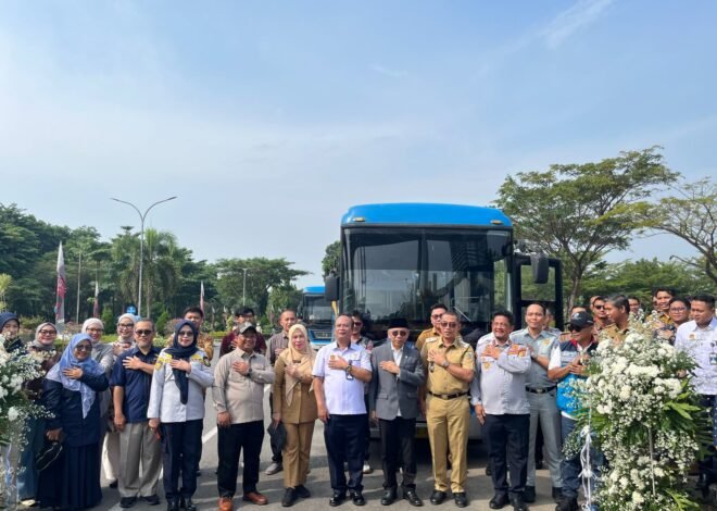 Jasa Raharja Lampung Hadiri Launching Bus BRT ITERA, Dukung Transportasi Publik Berkelanjutan