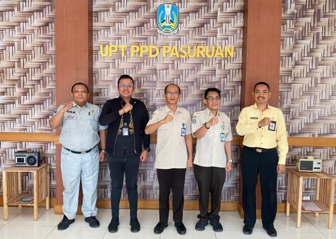 Perkuat Sinergi Kesamsatan,Jasa Raharja Malang Jalin Silaturahmi dengan UPTD PPD Bangil Pasuruan