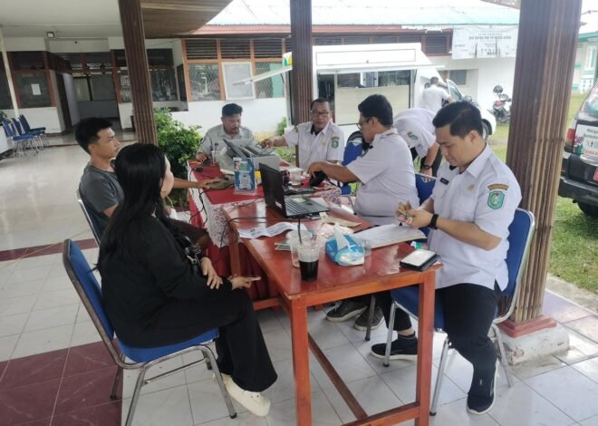 Samsat GOKATAN Hadir di Kecamatan Sepauk, Permudah Masyarakat dalam Akses Pelayanan Kesamsatan