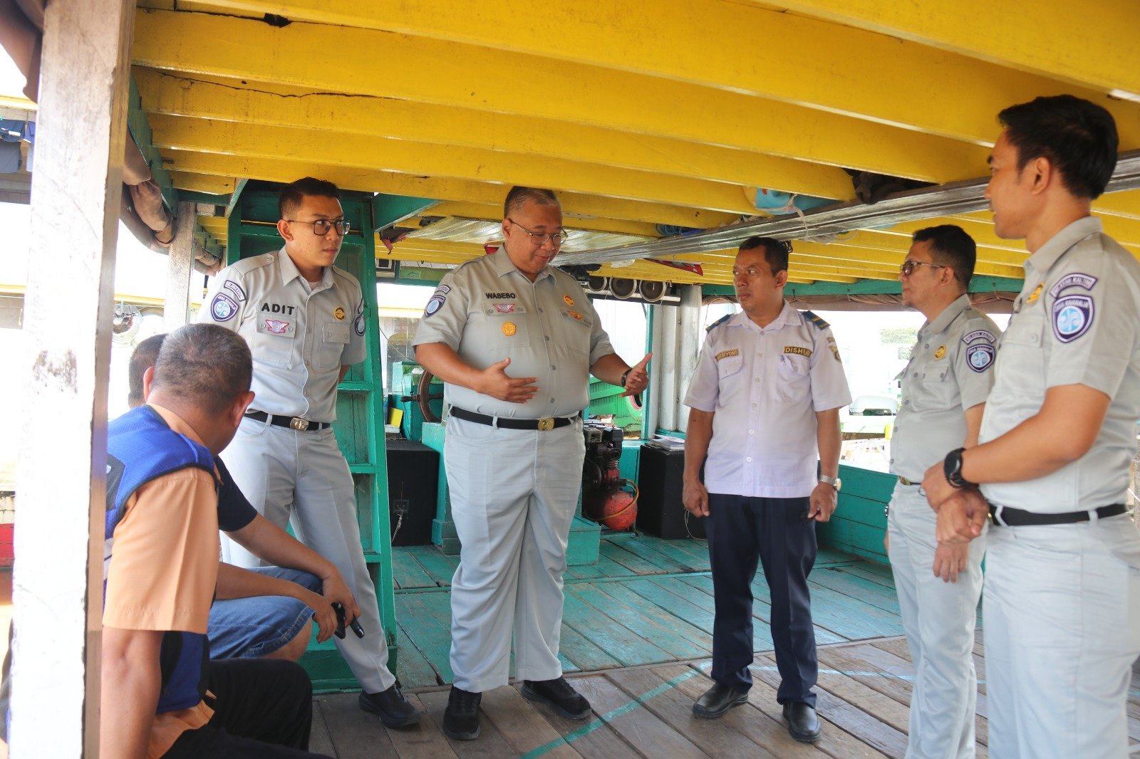 Kakanwil Jasa Raharja Kalimantan Timur Perkuat Sinergi Keselamatan Transportasi Air Melalui Kunjungan ke Dermaga Mahakam Ulu Samarinda