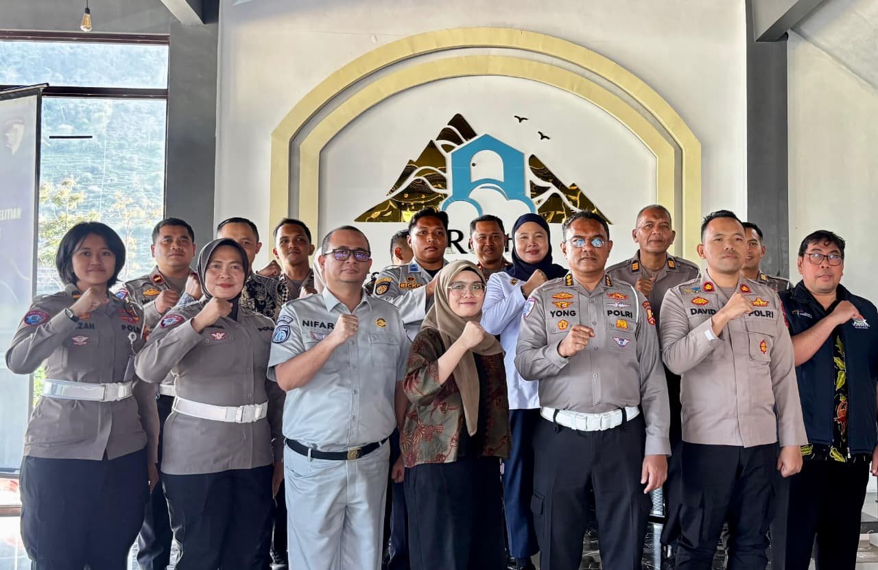 Polres Wonosobo Gelar Kajian Moda Transportasi dan Akses Jalur Wisata, Jasa Raharja Pastikan Jaminan Kecelakaan Bagi Wisatawan