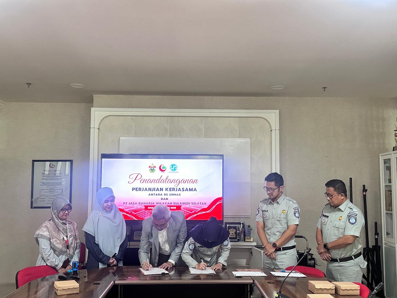 Percepat Santunan Korban Kecelakaan, Jasa Raharja Sulsel dan RS Universitas Hasanuddin Makassar Jalin Kerja Sama