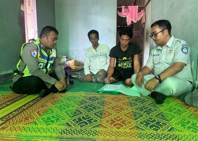 Jasa Raharja Singkawang Lakukan Jemput Bola ke Rumah Ahli Waris Korban Kecelakaan di Bengkayang