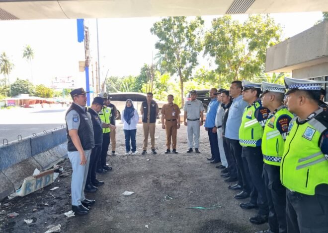 Jasa Raharja Sumbar Bersama Tim Pembina Samsat Gelar Operasi Gabungan di Kawasan Fly Over BIM