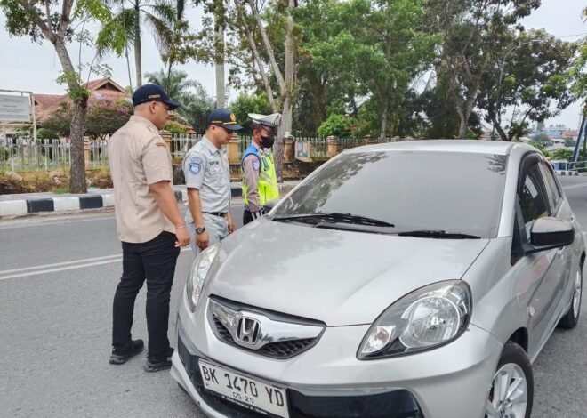 PT. Jasa Raharja Rantauprapat Laksanakan Operasi Sadar Pajak Kendaraan Kabupaten Labuhanbatu