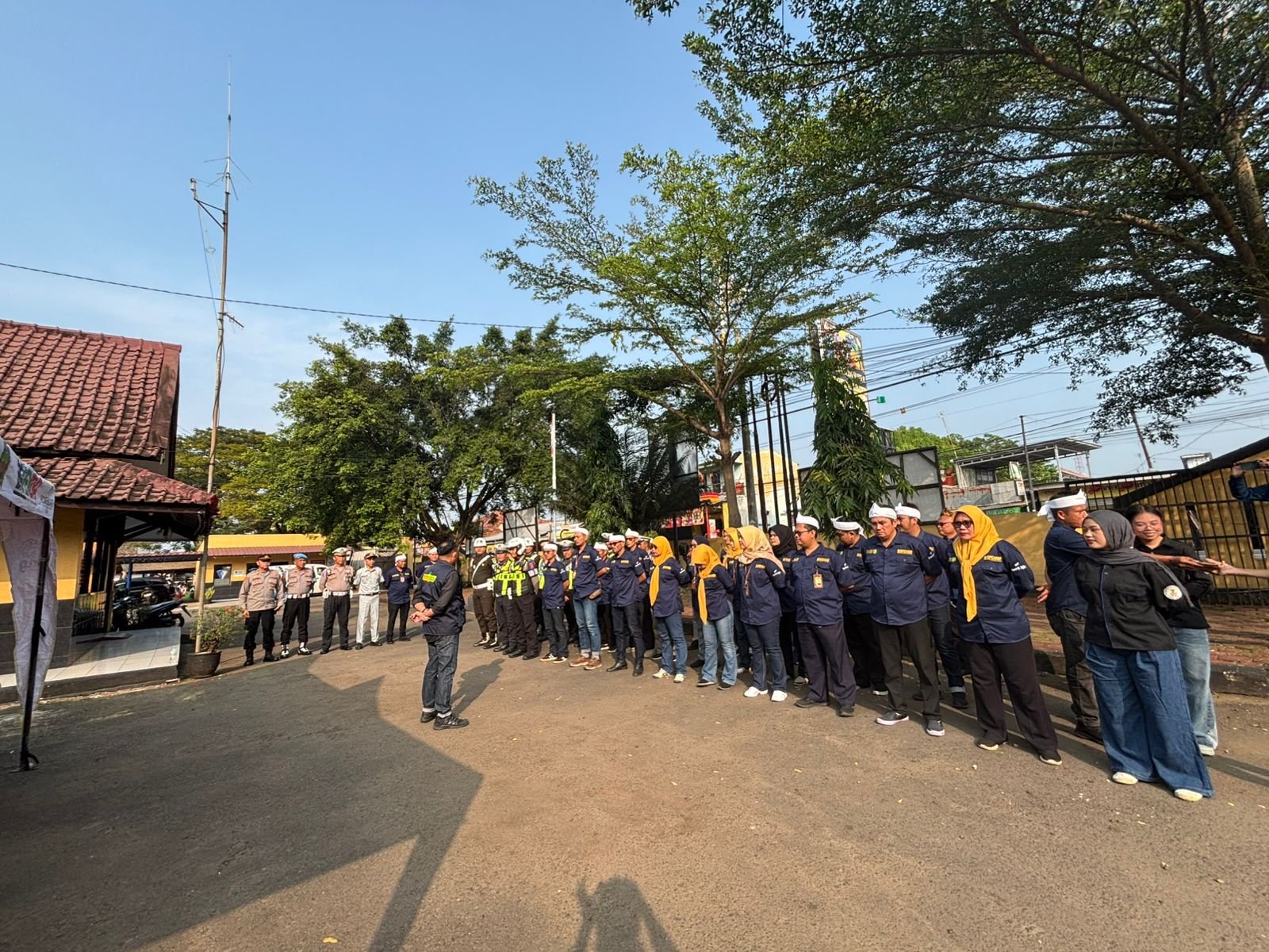 Jasa Raharja Purwakarta Dukung Operasi Pemeriksaan Pajak Kendaraan Bermotor di Pagaden Subang