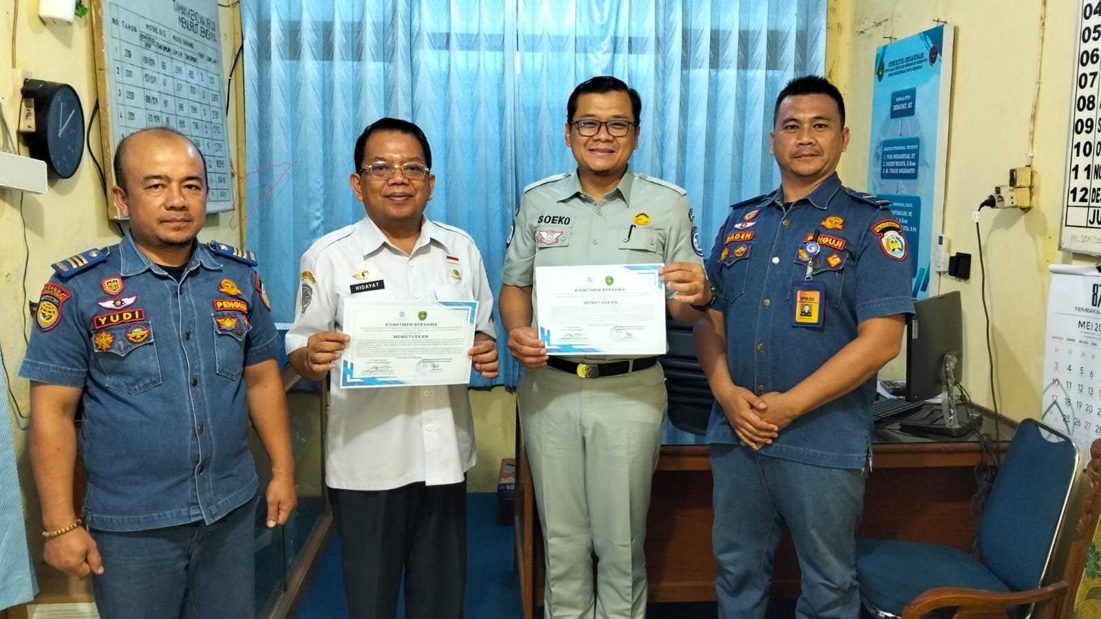 Jasa Raharja dan UPTD Pengujian Kendaraan Bermotor Perkuat Komitmen Tertib Pajak dan Keselamatan Angkutan Umum
