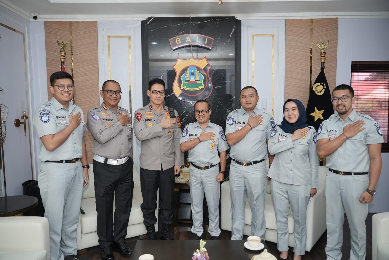 Perkuat Kepatuhan dan Layanan, Jasa Raharja Bali dan Polda Bali Tingkatkan Sinergi