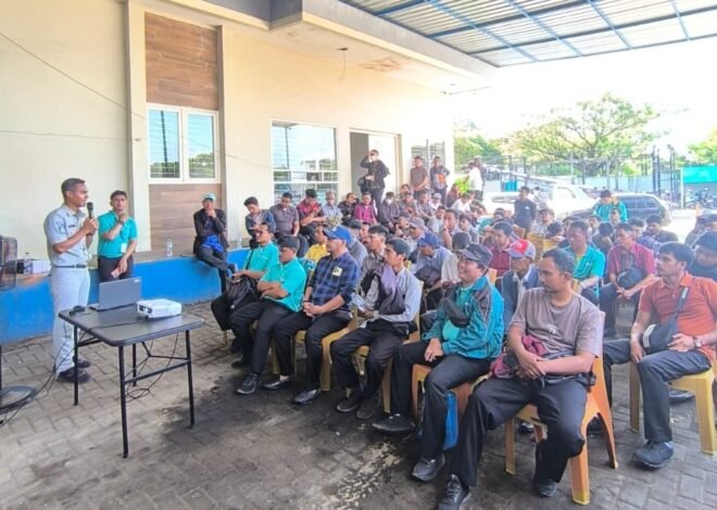 Kesadaran Keselamatan dan Kepatuhan Pajak, Jasa Raharja Sulsel Gelar Sosialisasi di Depo PT Green SM Maros