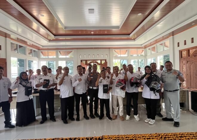 Jasa Raharja Cabang Pekalongan Gelar Program Kolaborasi Pencegahan Kecelakaan Melalui Perangkat Desa Peduli Lalu Lintas di Wonotunggal