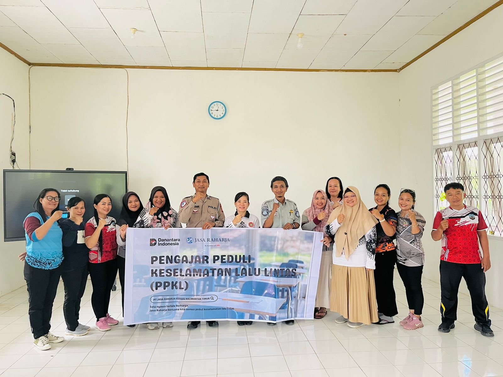 Tingkatkan Kesadaran Berkendara Aman di Kalangan Guru, Jasa Raharja Cabang Tarakan Gelar PPKL di SMK SPP Malinau