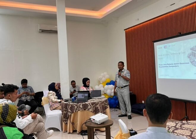 Tingkatkan Keselamatan Jalan, Jasa Raharja dan RS Siloam Purwakarta Gelar Pelatihan PPGD Bagi Pengemudi Ojek Online di Campaka