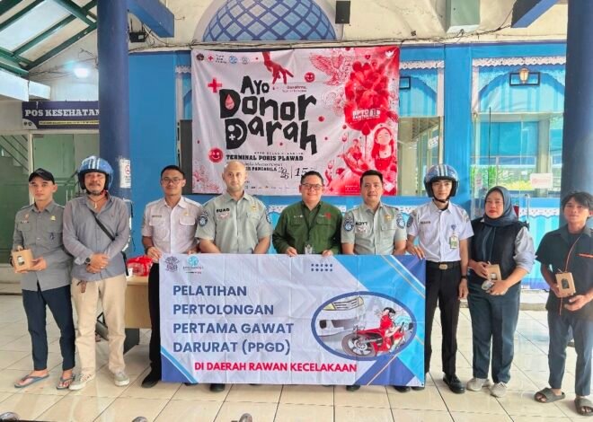  Cegah Fatalitas Jasa Raharja Tangerang Melaksanakan Penanganan Pertama Gawat Darurat di Terminal Poris