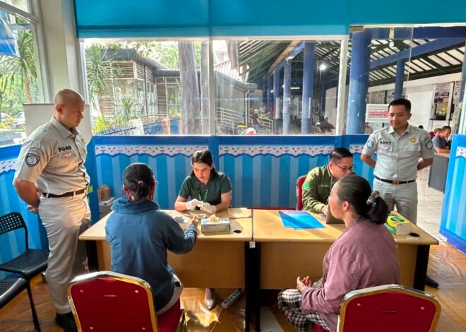 Perkuat Sinergitas Jasa Raharja Tangerang Gelar Pengobatan Gratis bagi Masyarakat di Terminal Poris Plawad