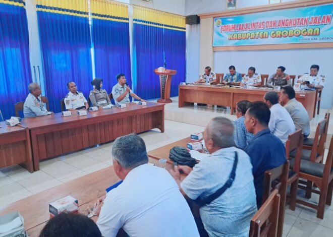 Sinergi Dishub, Satlantas, dan Jasa Raharja Dorong Ketertiban Transportasi di Grobogan