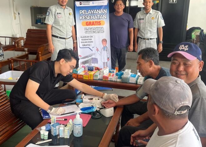 Jasa Raharja Cabang Sintang Gelar Pengobatan Gratis (MUKL) di Kantor PO Perintis Putussibau