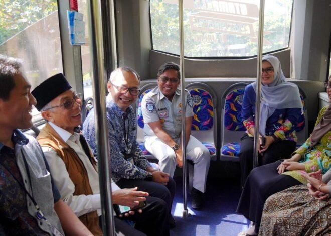 Jasa Raharja Lampung Dukung Inovasi Pembayaran Digital pada Transportasi Publik melalui Peluncuran QRIS TAP SMART BRT ITERA