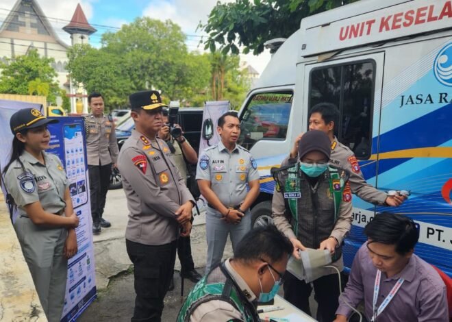 Kapolda Kalteng Tinjau MUKL Jasa Raharja, Pastikan Kesehatan Awak Angkutan Demi Keselamatan Transportasi