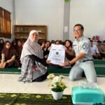 PT Jasa Raharja (Persero) Cabang Kandangan Edukasi Keselamatan Berlalu Lintas pada Kegiatan MPLS SMA Islam Qurrata A’yun Kandangan