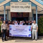 Cegah Kecelakaan Sejak Dini, Jasa Raharja Bersama Polres Kapuas Edukasi Pelajar Menjadi Pelopor Keselamatan