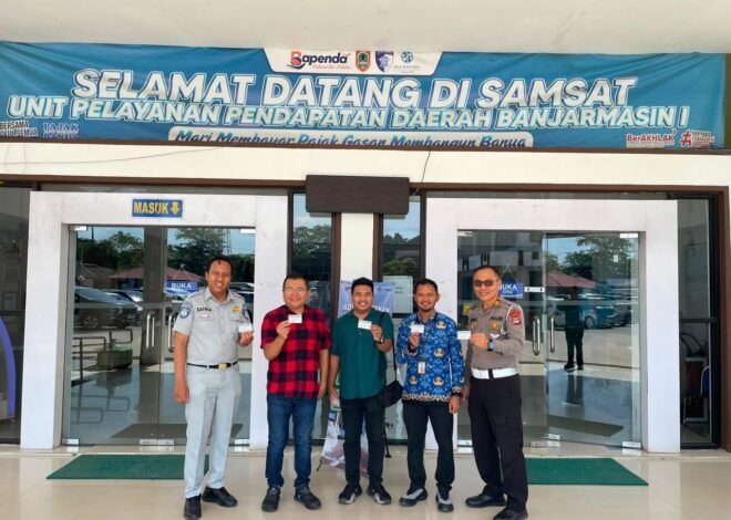 Apresiasi Wajib Pajak, Tim Pembina Samsat Banjarmasin I Bagikan Voucher Daihatsu