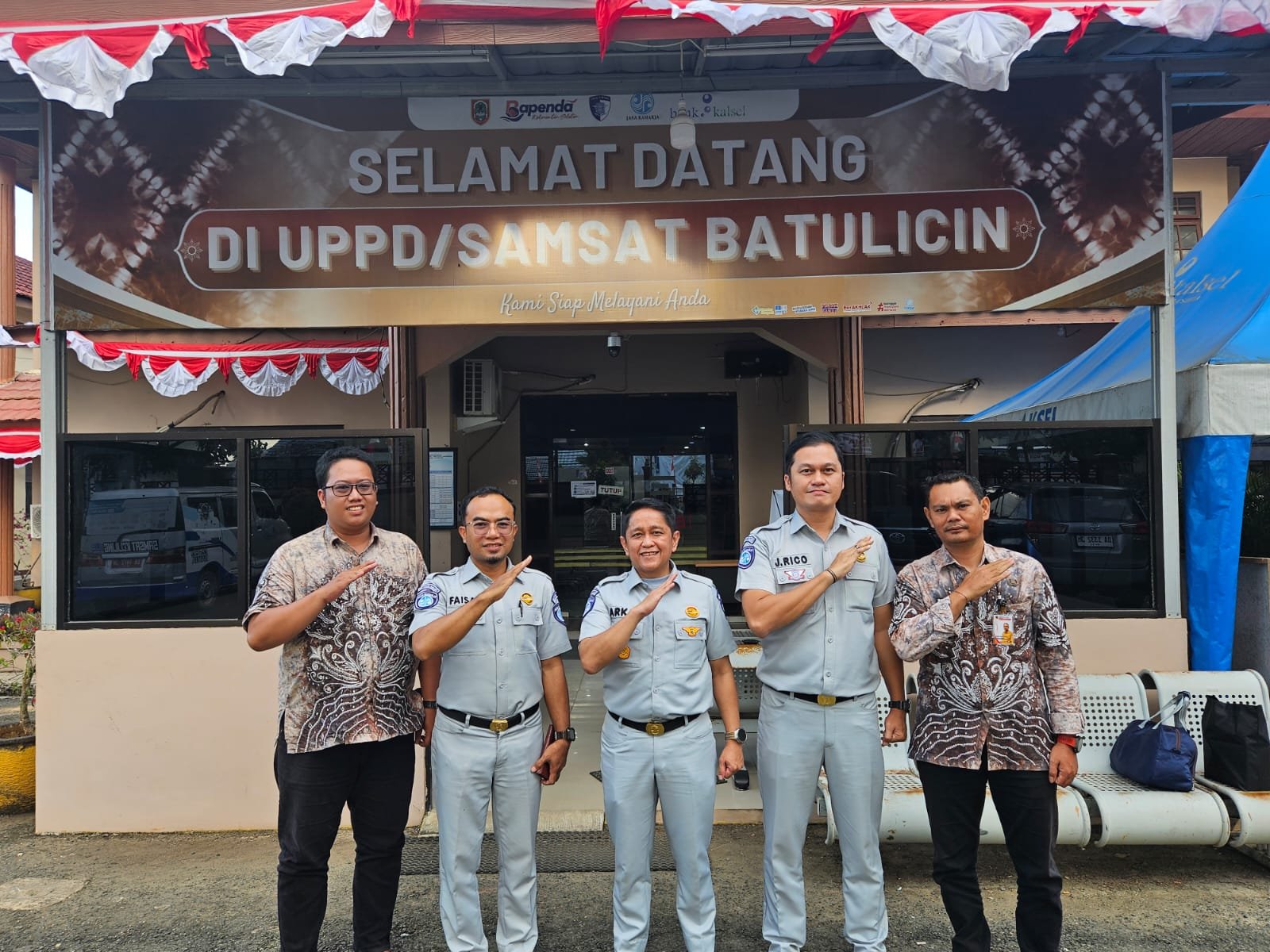Jasa Raharja Kalsel Perkuat Sinergi Pelayanan melalui Kunjungan ke Samsat Batulicin