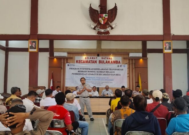 Jasa Raharja Perkuat Edukasi Keselamatan Transportasi di Kecamatan Bulakamba, Dorong Masyarakat Jadi Pelopor Tertib Berlalu Lintas