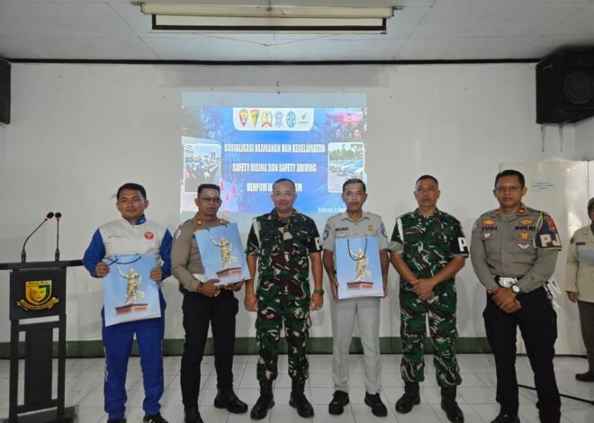 Jasa Raharja NTB Tingkatkan Keselamatan Berkendara melalui Sosialisasi Safety Riding di Denpom IX/2 Mataram