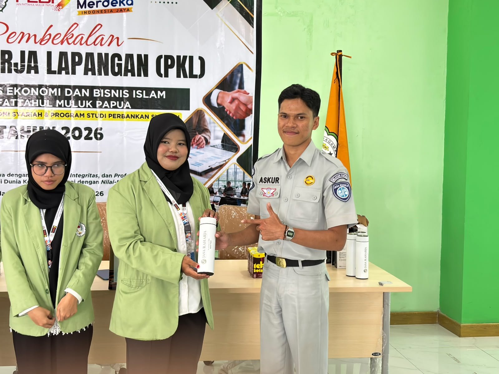 Jasa Raharja Papua Berbagi Wawasan Profesionalisme dan Keselamatan kepada Mahasiswa IAIN Fattahul Muluk Papua