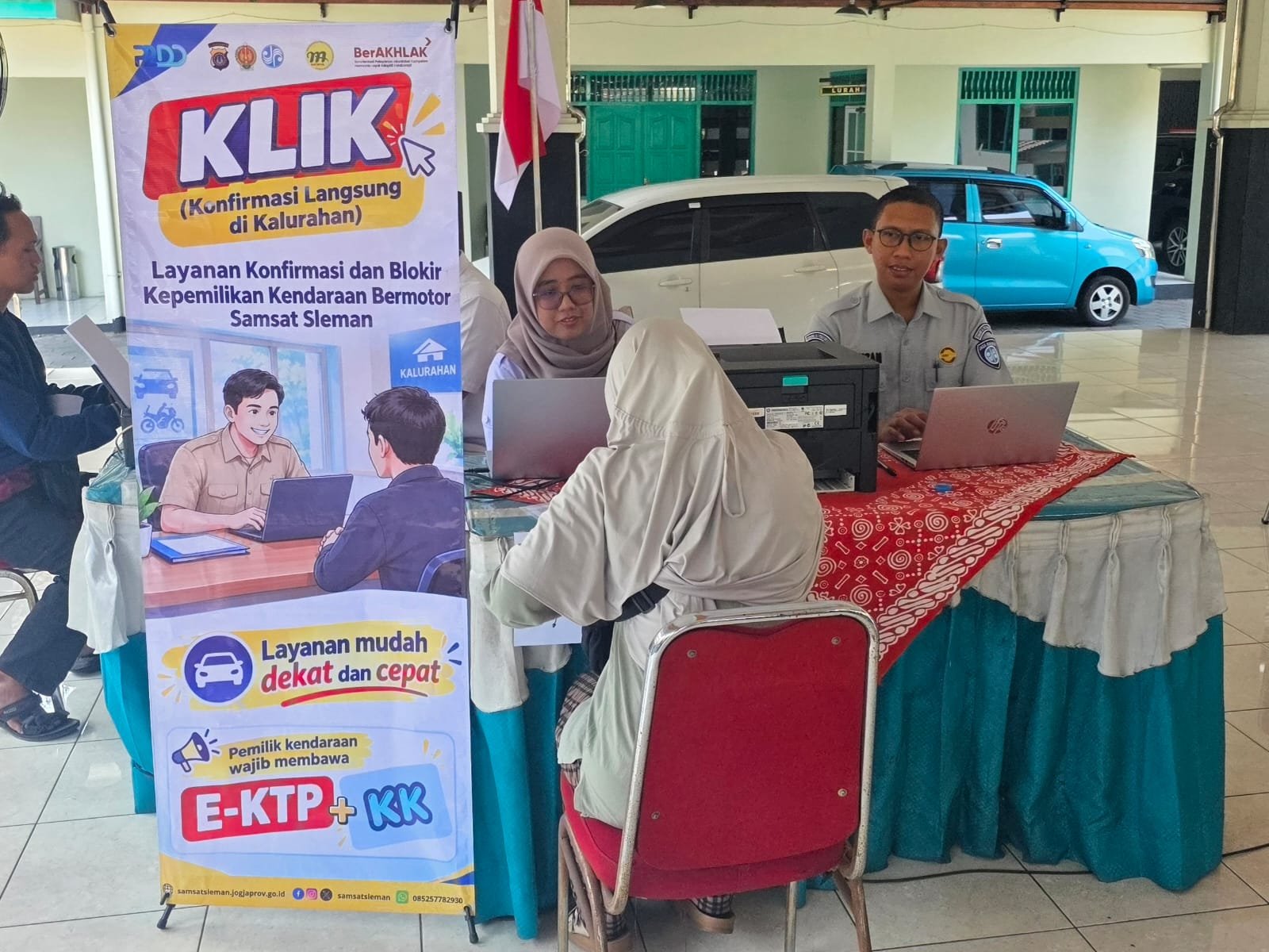 Dari Pemutakhiran Data hingga Bebas Denda, Jasa Raharja Hadir di Kalurahan Maguwoharjo untuk Dorong Kepatuhan Pajak Kendaraan