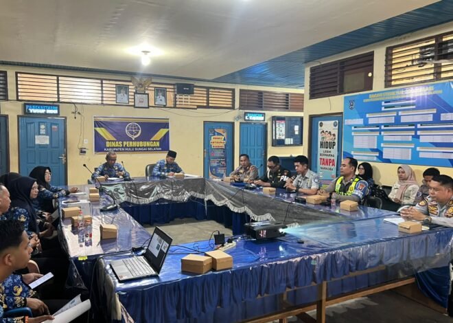 Jasa Raharja Hadiri Rapat Monitoring PKB Bersama FLLAJ HSS, Dukung Pencegahan Kecelakaan Akibat ODOL