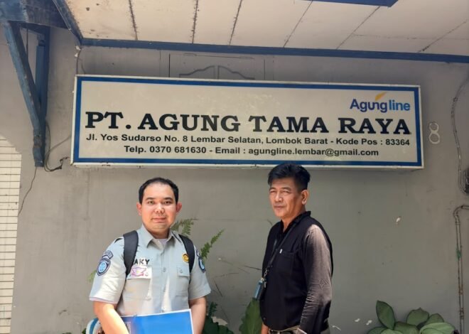 Jasa Raharja NTB Laksanakan CRM IWKL ke Operator Agung Tama Raya