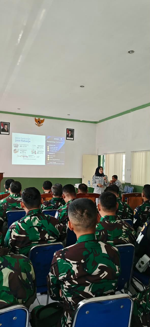 Jasa Raharja Dan Denpom V/Brawijaya Madiun Perkuat Edukasi Keselamatan Berlalu Lintas